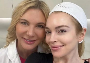 Lindsay Lohan deslumbra al natural en selfie con su dermatóloga de Dubái