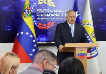 Video: Diosdado Cabello revela detención de más de 120 extranjeros por "actos terroristas" en Venezuela