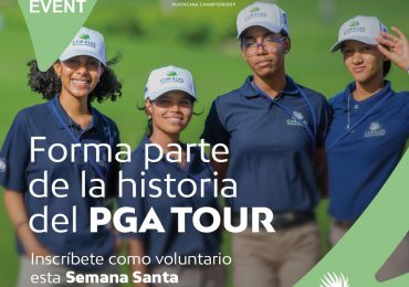 Anuncian convocatoria de voluntarios para el PGA TOUR 2025