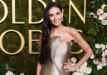 Acusan a Demi Moore de ignorar a Kylie Jenner en los Globos de Oro