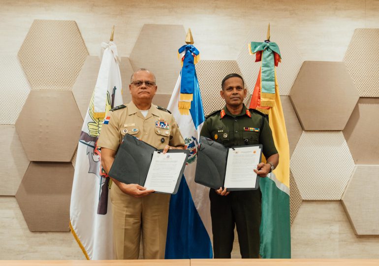 Fuerzas Armadas RD y de Guyana firman acuerdo de cooperación