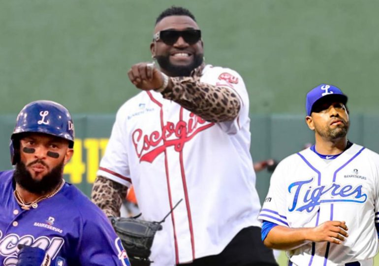 David Ortiz saca de concentración a los jugadores del Licey