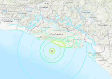 Sismo de magnitud 6,2 estremece El Salvador, Guatemala y Nicaragua sin víctimas ni daños