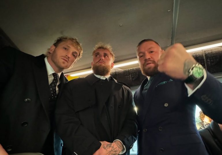 Video: Conor McGregor, Jake Paul y Logan Paul asisten juntos a la juramentación de Donald Trump