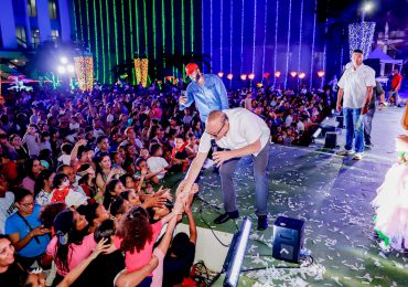 Alcaldía de Santiago clausura con récord de asistencia el Bosque Encantado y su decoración navideña