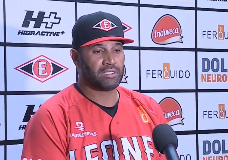 Albert Pujols dice que "no me pasó por la cabeza" sustituir a Junior Lake en el noveno episodio