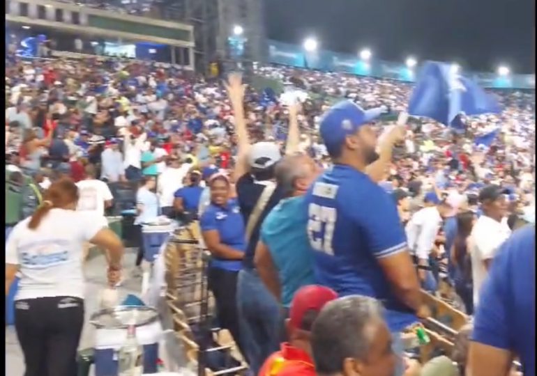 Algarabía en el Quisqueya por segundo juego de Tigres y Leones