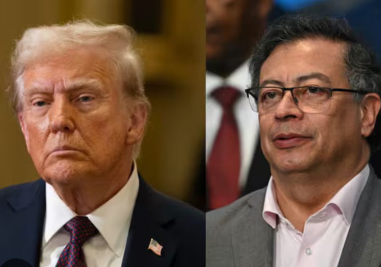 Trump ordena imponer aranceles del 25 % a Colombia por rechazar dos vuelos de deportación