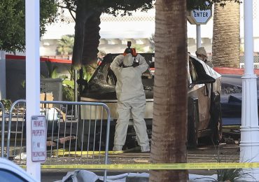 Conductor del Cybertruck que explotó frente al hotel Trump se disparó en la cabeza antes del incidente 