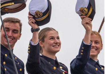 Despiden a la princesa Leonor entre lágrimas, sonrisas y mucha emoción