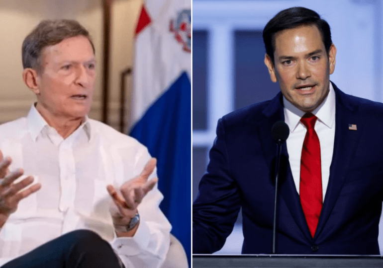 Canciller dominicano y Marco Rubio hablan de agenda común a favor de prosperidad regional