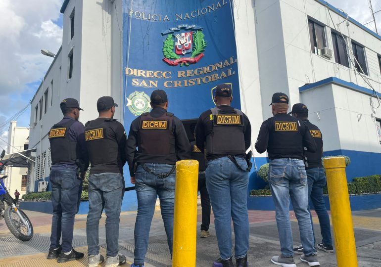 Policía Nacional enfrenta y captura sospechoso armado en operativo en San Cristóbal