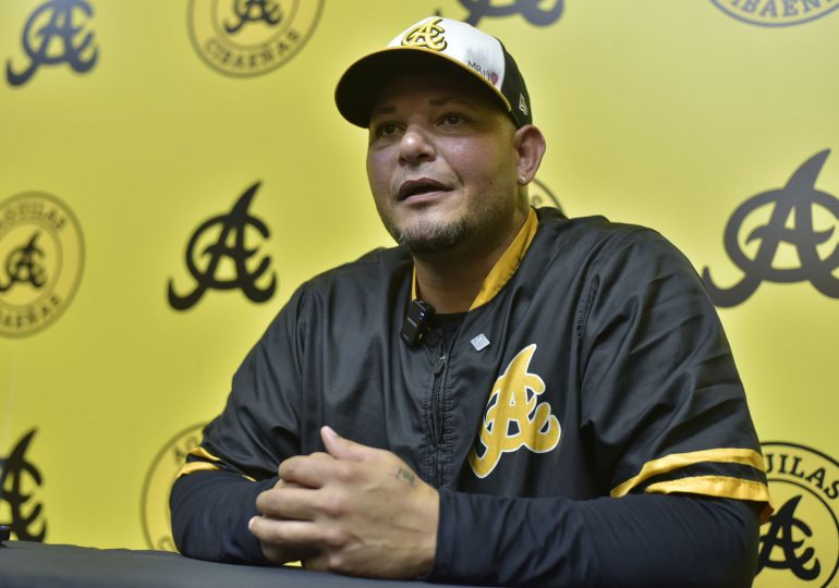 Yadier Molina confía en la recuperación aguilucha en el Round Robin