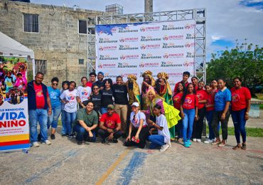 Entrega de juguetes y día divertido para los niños de Los Americanos, Alcarrizos