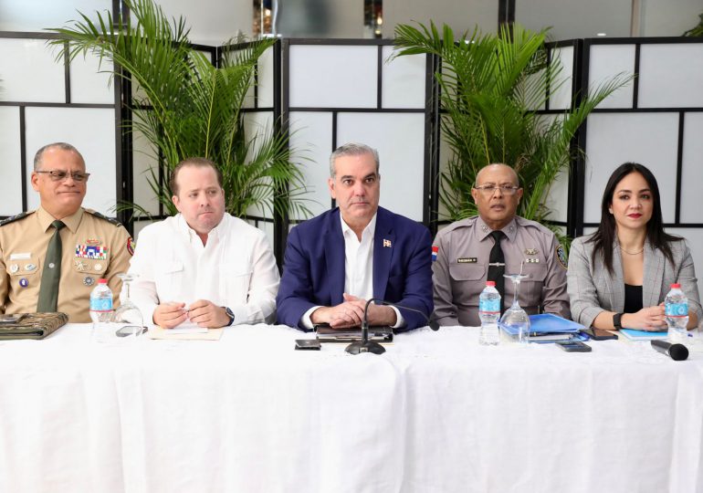 Abinader encabeza primera reunión del 2025 de seguimiento al Plan de Seguridad Ciudadana