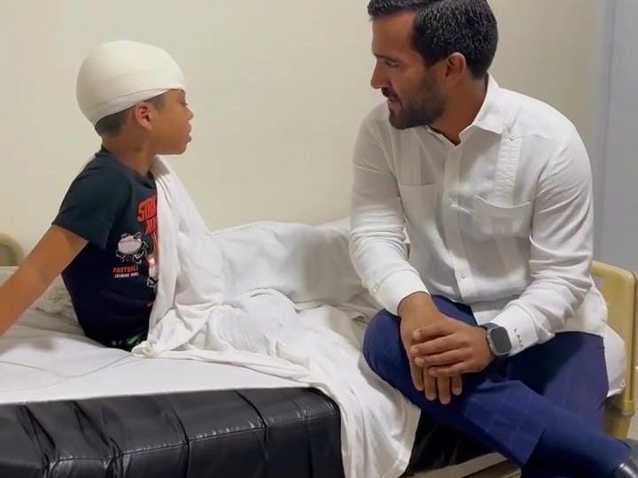 Video: Nelson Cruz través de su fundación inicia proceso quirúrgico para ayudar niño con tumor