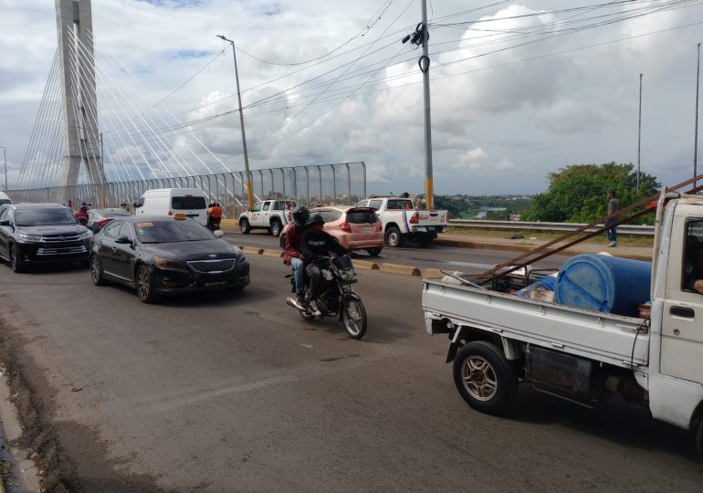 Abren tránsito total por el Puente Francisco del Rosario, luego de concluir trabajos a las juntas expansivas