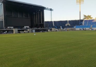 Grama del Estadio Olímpico luce en buen estado luego de las cuatro funciones de Cerrando Ciclos