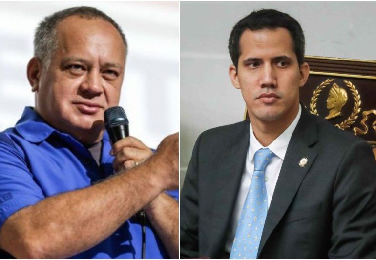 Diosdado Cabello acusa a oposición de financiar al Tren de Aragua y Guaidó lo desmiente