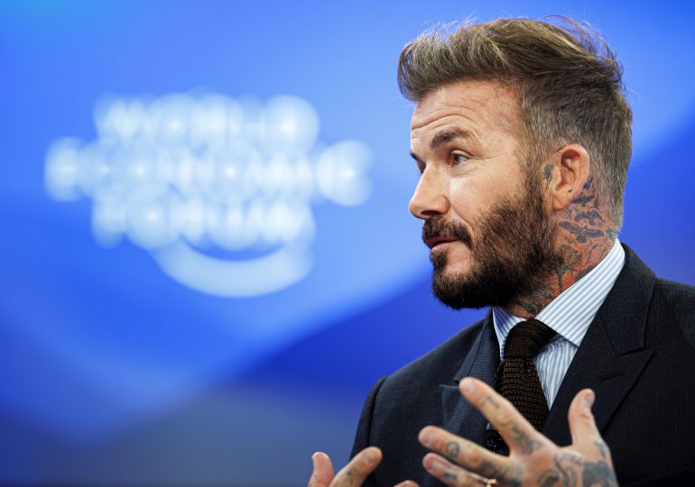 David Beckham enfatiza la necesidad de empoderar a las niñas en su labor con Unicef