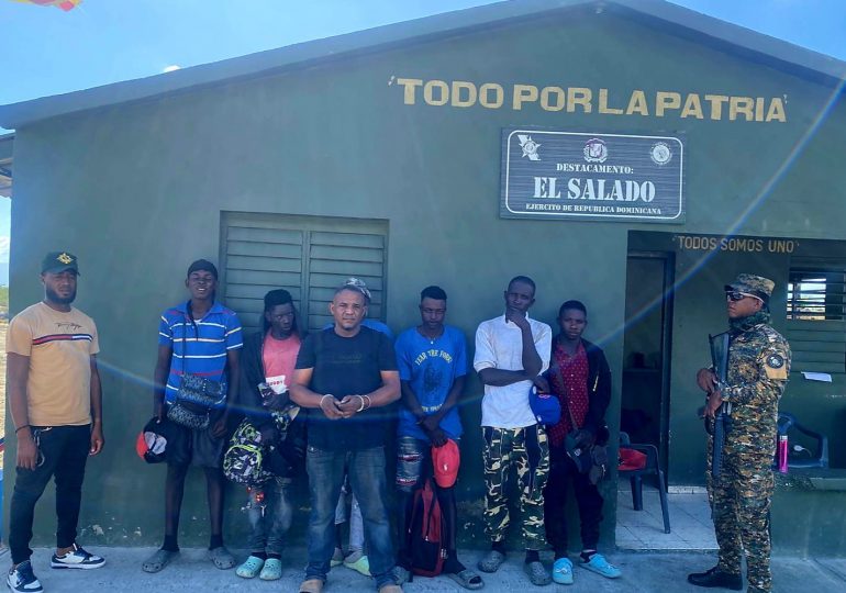 Ejército detiene 1,936 haitianos indocumentados durante operativos realizados el fin de semana