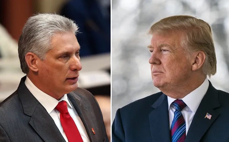 Cuba llama arrogante a Trump tras revocar su salida de la lista de estados terroristas