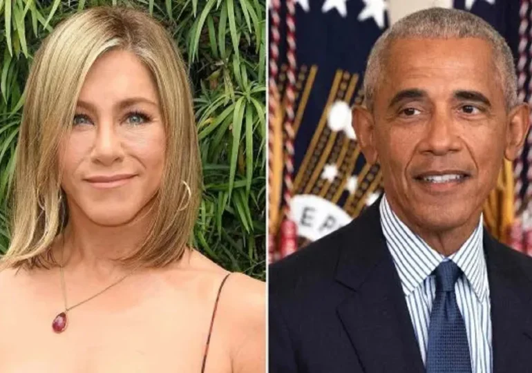 Jennifer Aniston sobre romance con Obama: "Conozco a Michelle más que a él"