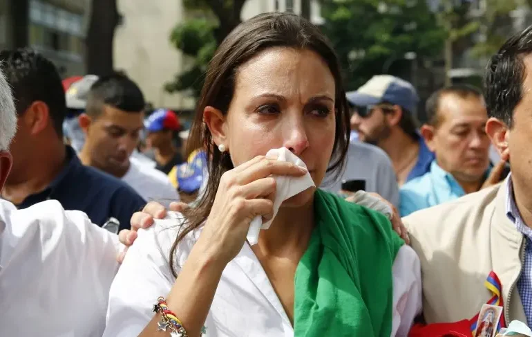 Video: Captan supuesto francotirador que ultimó al conductor de moto dónde iba María Corina