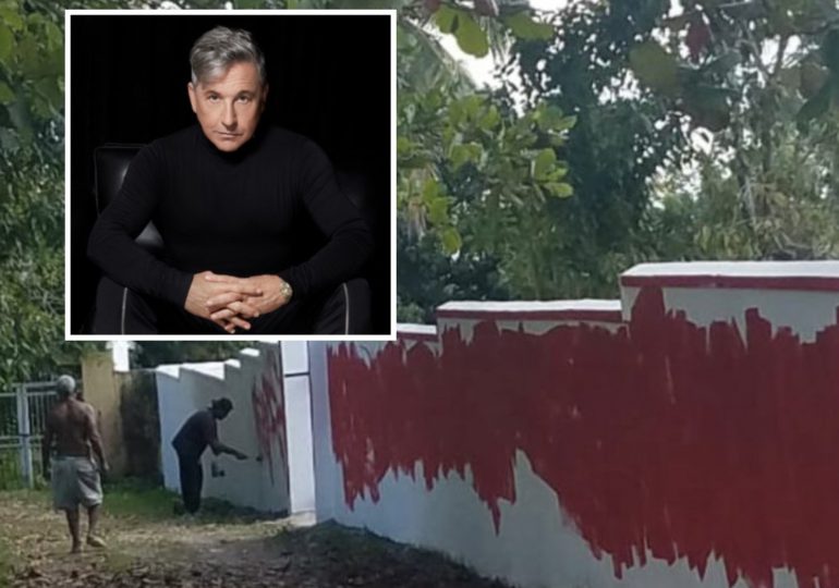 Vandalizan casa de Ricardo Montaner y su familia en Samaná: “A veces provoca irse”