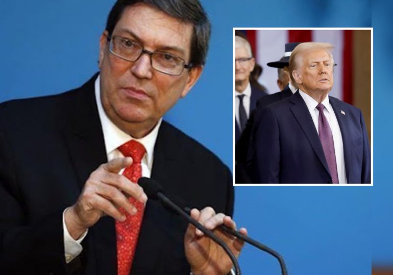 Canciller cubano asegura Trump no tiene razones para colocar a Cuba en lista de países terroristas