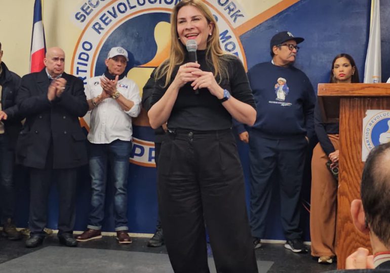 Carolina Mejía asegura PRM ganará en 2028