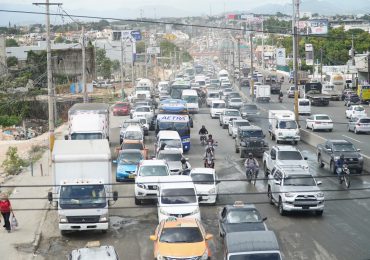 DIGESETT informa sobre situación del tránsito en el kilómetro 9 de la autopista Duarte