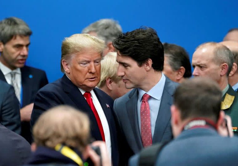 Trump habla con Trudeau tras anunciar aranceles