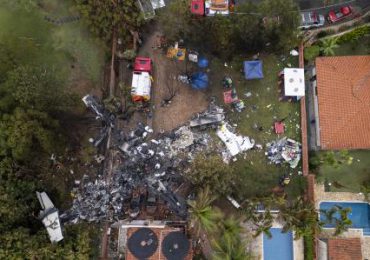 Video: Se estrella avión en Brasil dejando dos muertos y varios heridos