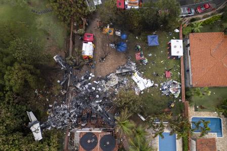 Video: Se estrella avión en Brasil dejando dos muertos y varios heridos