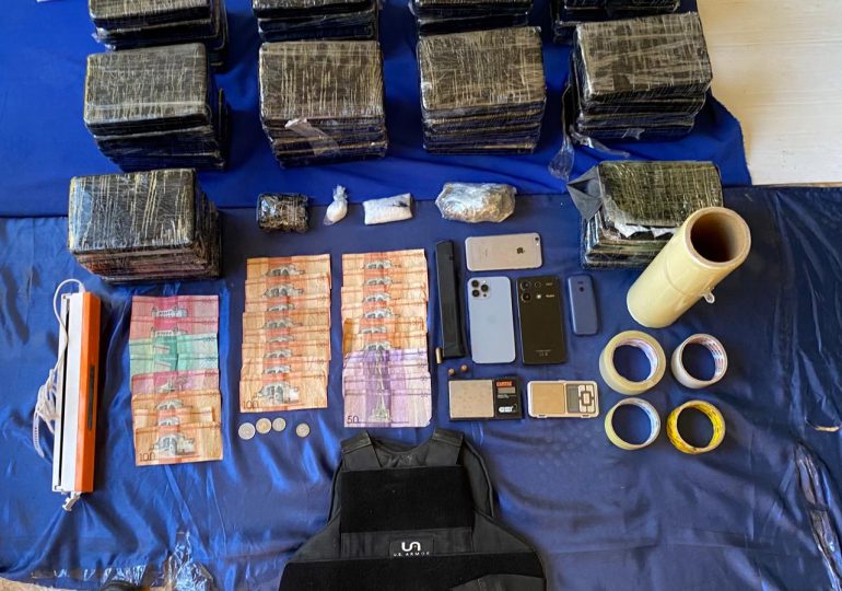 DNCD golpea narcotráfico en Estebanía, incauta 48 kilos de cocaína