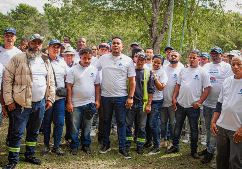 CAASD SDN, realiza jornada de reforestación en los Humedales del Ozama