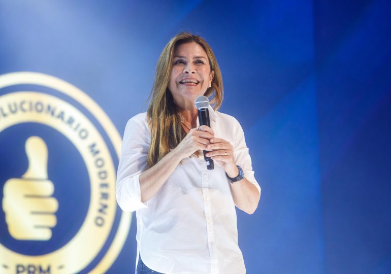 Carolina Mejía: “Cuando quieran, donde quieran y cómo quieran, ¡El PRM seguirá triunfando!"