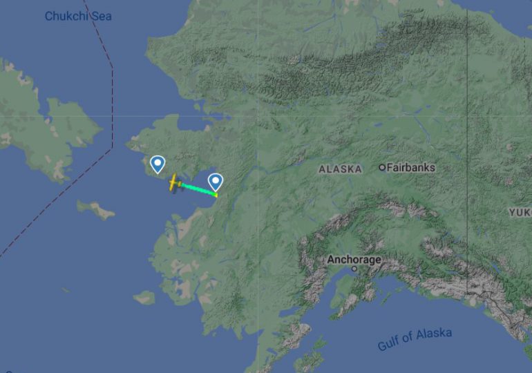 Desaparece en Alaska un avión de Bering Air con 10 personas a bordo