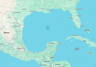 Google Maps actualizó el nombre de Golfo de México por el Golfo de América