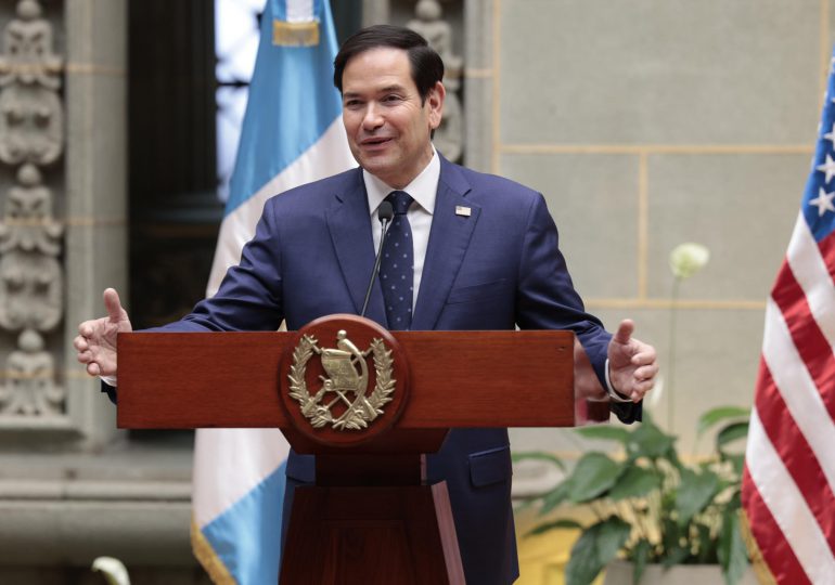 Marco Rubio finaliza visita en Guatemala y sale para República Dominicana