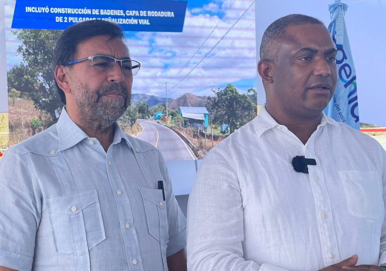 INDRHI ejecuta obras para garantía hídrica a productores de San Juan