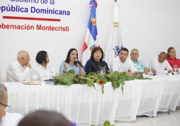 Ministra de Interior reafirma compromiso con la seguridad ciudadana en Montecristi