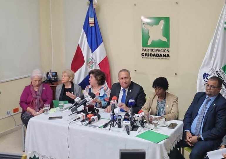 Participación Ciudadana cosidera en "RD no hay mucho que celebrar" en materia de corrupción