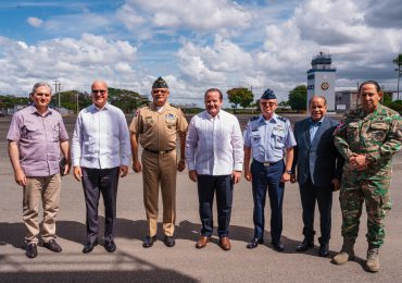 Ministro Paliza supervisa avances en la modernización de la pista aérea de San Isidro