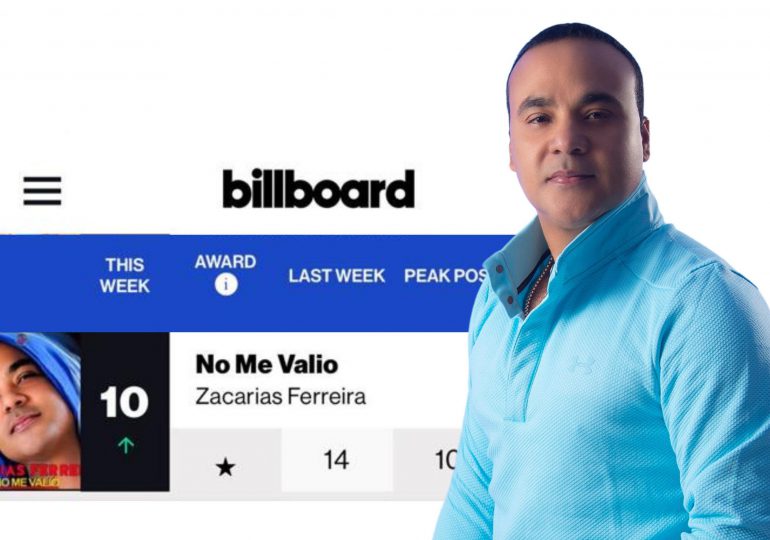 Zacarías Ferreira entra al Top 10 de Billboard