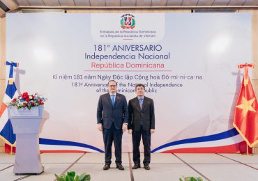 Embajada Dominicana en Vietnam realiza Brillante Acto de Conmemoración del 181 Aniversario de la Independencia de la República Dominicana