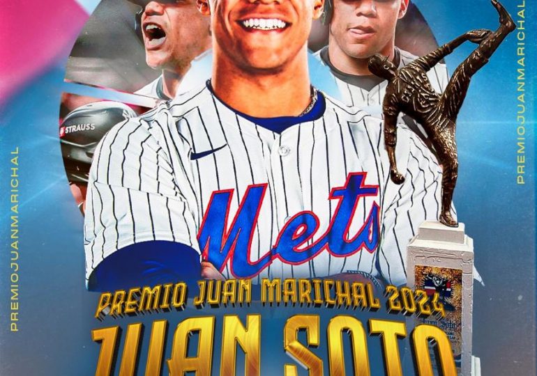 Juan Soto recibirá el premio Juan Marichal el 27 de febrero que lo acreditada como mejor jugador RD