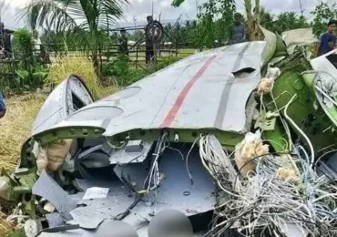 Avión contratado por el ejército de EE.UU. se estrella en Filipinas, dejando cuatro muertos