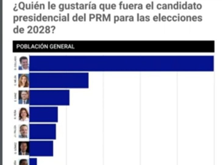 David Collado 50%, Carolina 16%, Yayo 11% y Raquel Peña 7%, según RD elige